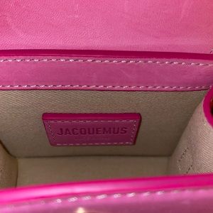 Mini Pink Le Chiquito Jacquemus  bag